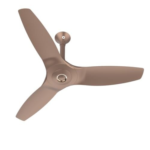 Orient Electric Aeroquiet 1200 mm Noiseless Premium Ceiling Fan for Home | BEE 1 Star Rated Energy Efficient Fan |18-pole strong motor |2 Years Warranty by Orient |Caramel Brown, Pack of 1