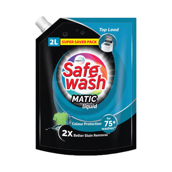 Safewash Matic Top Load Liquid Detergent (2L) (Location Specific)