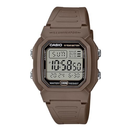 Casio Youth Digital Black Dial Unisex W-800H-5AVDF (D334)