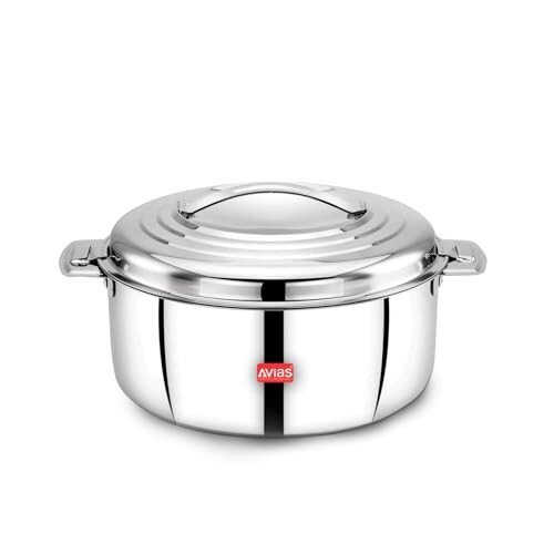 AVIAS Platina Premium 1500 ML Double Wall Insulated Stainless Steel Casserole