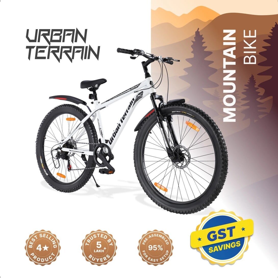 Urban Terrain Galaxy 27.5T Max Geared High Performance MTB Cycles  