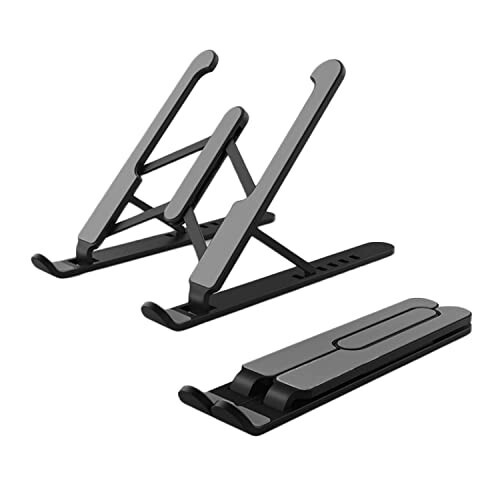 Zebronics-NS1000 Laptop Stand Featuring Foldable Design,, 6 Adjustable Levels.