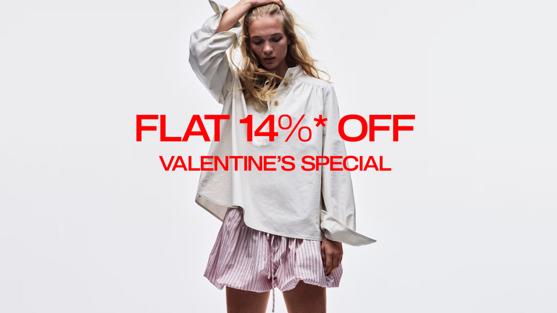 H&M - Flat 14% Off on Valentine's Special