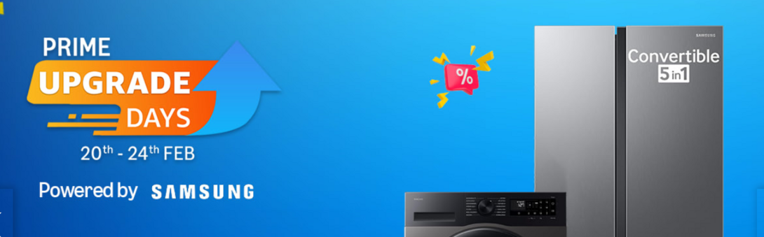 Amazon Prime Upgrade Days is Live (20th to 24th February 2026)