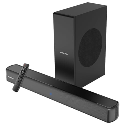 ZEBRONICS Juke BAR 3902 Soundbar with 140 Watts, HDMI (ARC), Optical, USB, AUX, Bluetooth v5.0, Virtual 5.1, Wall Mountable Design