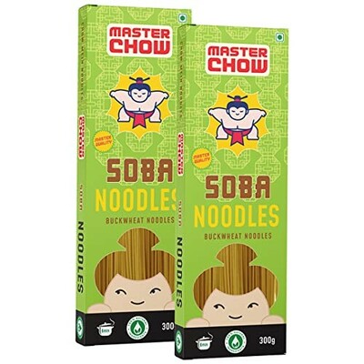 MasterChow Healthy Soba Noodles - Pack of 2 - 600gms