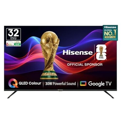 Hisense (32 Inches) Smart QLED Google TV @10,999