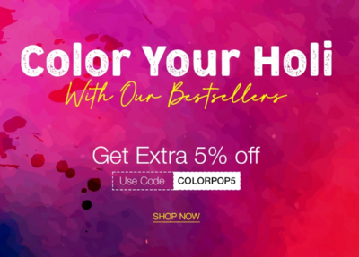 MochiShoes | Color Your Holi | 40% Off + Extra 5% OFF