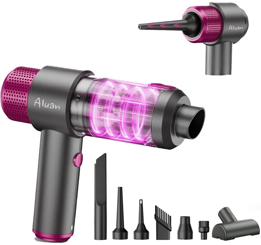 Aluan Portable Handheld Vacuum Cleaner [Apply ₹300 Coupon]