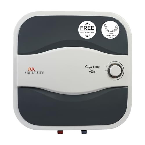 RR Signature Supremo Plus 25L Storage Water Heater |Glass Line Tank|8 Bar, High Rise Buildings