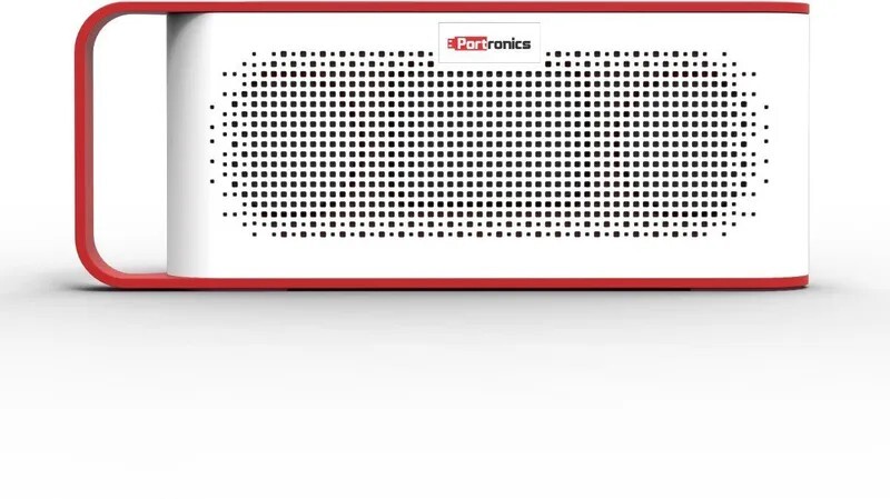 Portronics POR-777 SoundGrip 6 W Bluetooth Speaker (Red, Stereo Channel)