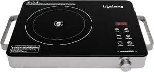 Lifelong 2000 W Radiant Cooktop Touch Panel 