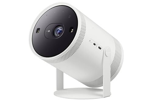 Samsung The Freestyle 2nd Gen Portable Compact Smart LED Projector with in-Built OTT Apps (SP-LFF3CLAXXXL, HDR 10+, Wi-Fi, Premium 360° Sound, All Round Design, Instant Setup, White)