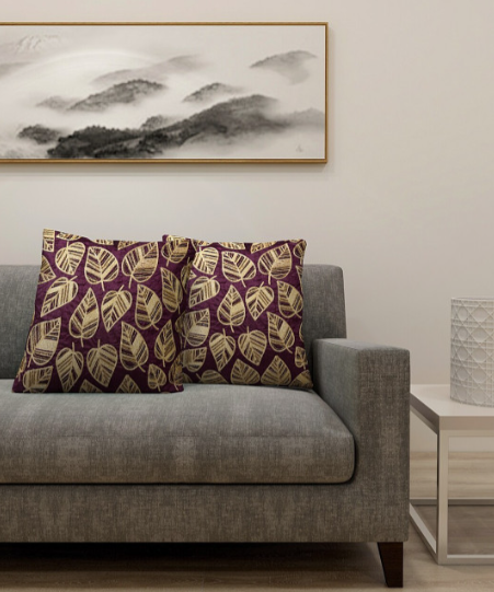 Embroidered Cushion Covers at Min 60% Off