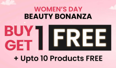 The Natural Wash Womens Day Beauty Bonanza - BUY 1 GET 1 FREE  + Upto 10 Products free