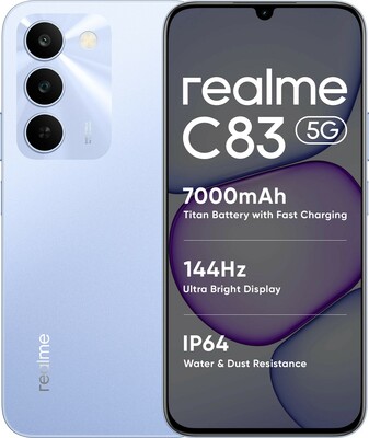 realme  C83 5G (Blooming Purple, 64 GB) (4 GB RAM)
