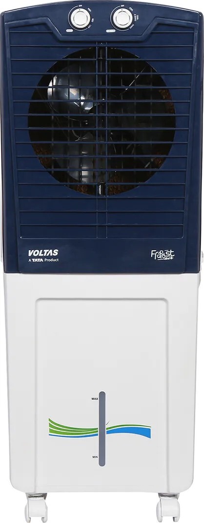 Voltas 45 L Room/Personal Air Cooler (White::Blue, Frost Air 45, with Swing Control)