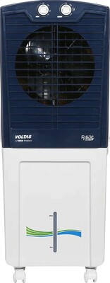 Voltas 45 L Room/Personal Air Cooler (White::Blue, Frost Air 45, with Swing Control)