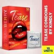 [18+] Zepto - Kindly Health Tease Ultra Thin Strawberry Flavour Condoms 10 Pcs