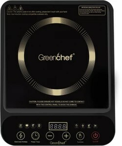 Greenchef 2000 W Induction Cooktop Touch Panel (Black Dice)