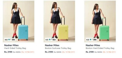80% Off on Nasher Miles Trolley 
