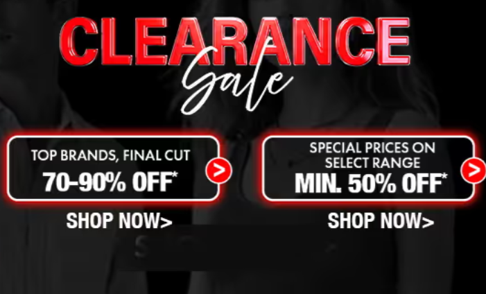 Ajio Clearance Sale - 70 - 90% Off