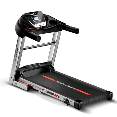 Lifelong Treadmill for Home Gym 4.5 HP Peak Motorised Treadmill , Max User Weight 100 kg (Black, LLTM09)