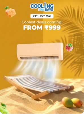 Flipkart - Cooling Days & 10% off on HDFC Credit Card (21st - 27th March)