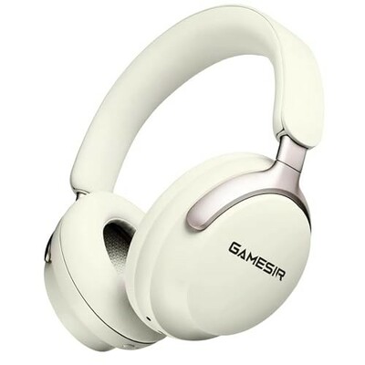 GameSir Newly Launches Echo Plus: Premium Over-Ear Wireless Bluetooth Headphones (White) (Multiple color choices)