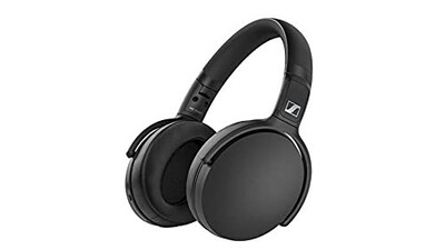 Sennheiser HD 350BT Wireless Headphones, German Design, Upto 30H Battery, Comfortable & Lightweight Over Ear Design, Built-in Mic for Clear Calls, Fast Charging, 2Y Warranty, Black