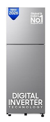 Samsung 236 L, 2 Star, Digital Inverter, Frost Free Double Door Refrigerator 