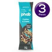 Zepto - Phab Granola Bar Cookies & Cream Combo 3 x 30 g