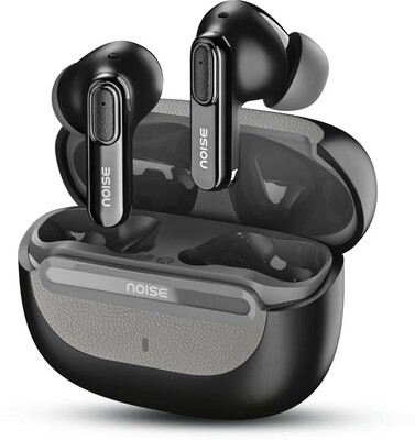 Noise Buds UNO, Quad Mic with ENC Bluetooth Headset (Ebony Grain)