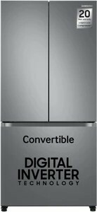 Samsung 550 L Frost Free Side by Side Convertible Refrigerator (Refined Inox)