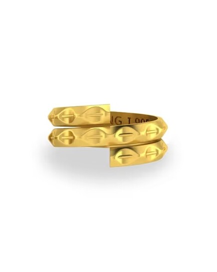 3G 24 KT 995 Yellow Gold Vedhani | 24 Kt (995)