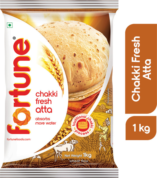 (Flipkart Minutes) FORTUNE Chakki Fresh Atta (1 kg)