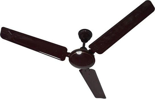 BAJAJ Crest Turbo 1200mm Brown CF Ultra High Speed 1200 mm Ceiling Fan (Dark Brown | Pack of 1)