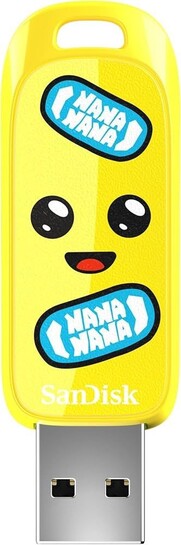 SanDisk Peely Edition USB - Fortnite, 256GB, Up to 130MB/s, 5Y Warranty