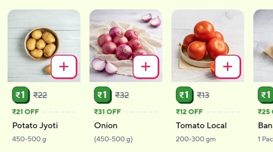 Zepto Loot: Vegetables and Fruits @ ₹1 Each