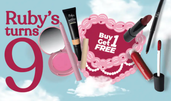 Ruby's Turns 9 - Big Birthday Sale Buy 1 Get 1 Free