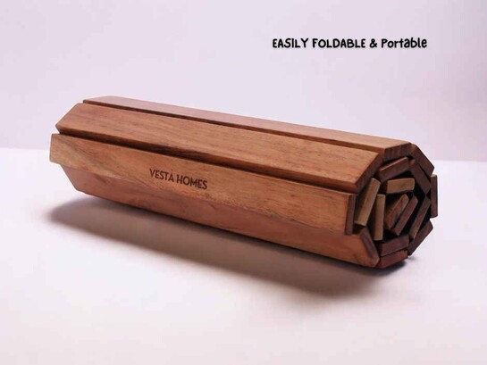 Zepto : Vesta Homes Wooden Tray for Sofa