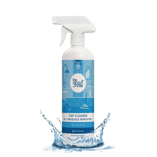 Tap Cleaner & Limescale Remover | Foaming Formulation for Reduced Scrubbing Effort, Non-Toxic | 500ml | All Purpose Cleaner Suitable for Bathroom, Tap, Shower, Tiles, Mirror