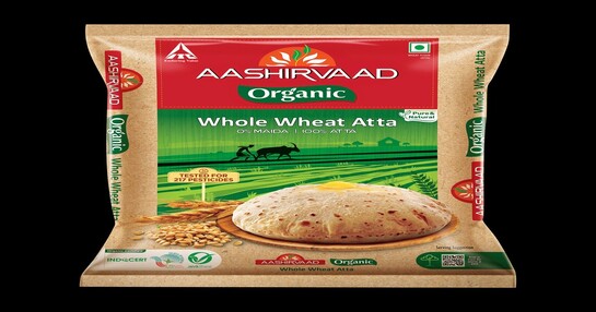 Instamart - Aashirvaad Organic Whole Wheat Atta 1kg (location specific)