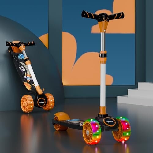 Lifelong Scooter for Kids 3+ Years - Foldable with PVC Wheels - Skate (LLKS19)