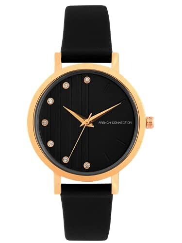 French Connection Analog Women's Watch (Dial Colored Strap)