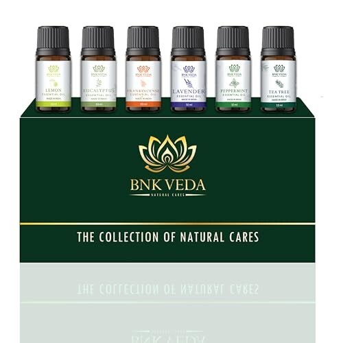 BNK VEDA Natural Cares Essential Oils Set (6x10ml) 