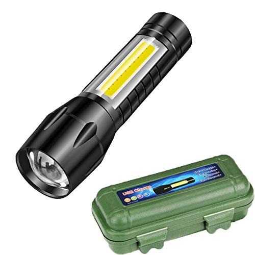SKMEI Tactical Flashlight and Desk Lamp with Gift Box 