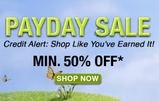 Ajio PayDay Sale - Min 50% Off