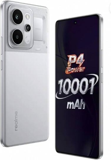 realme P4 Power 5G Smartphone, 8GB RAM, 128GB Storage, TransSilver, 10001mAh Battery 