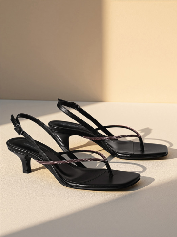 CORSICA Embellished Kitten Heels